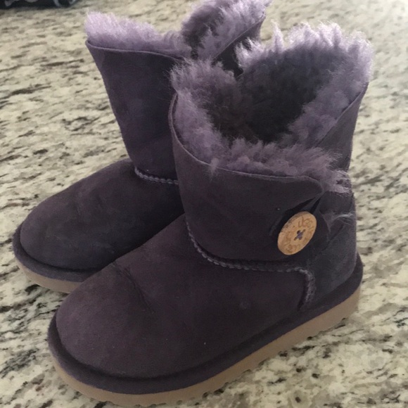 purple uggs size 9